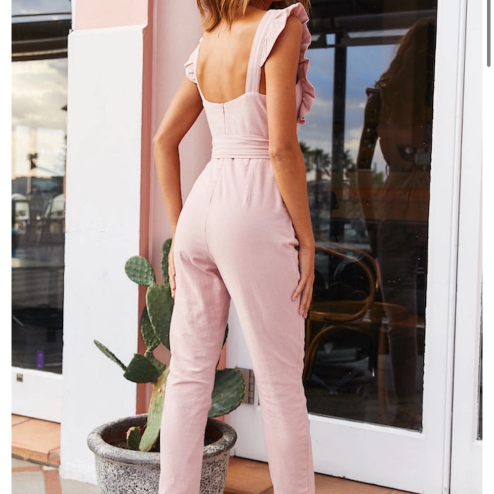 HELLO MOLLY Cropped Jumpsuit Size XS